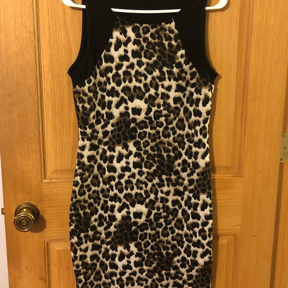 Soprano leopard print dress. Size L
